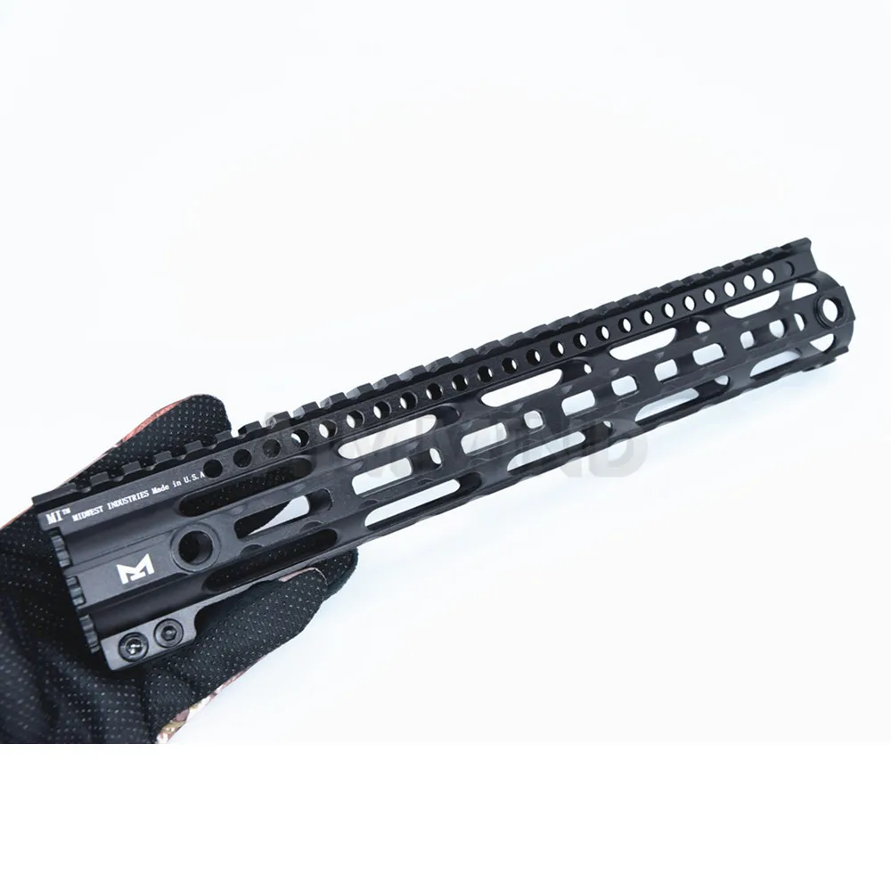Ultra Leve Livre Float Handguard Airsoft Tactical Picatinny Ferroviário Base Forend Scope Montar M-lok Ar-15 m4 6 ???_??6_??