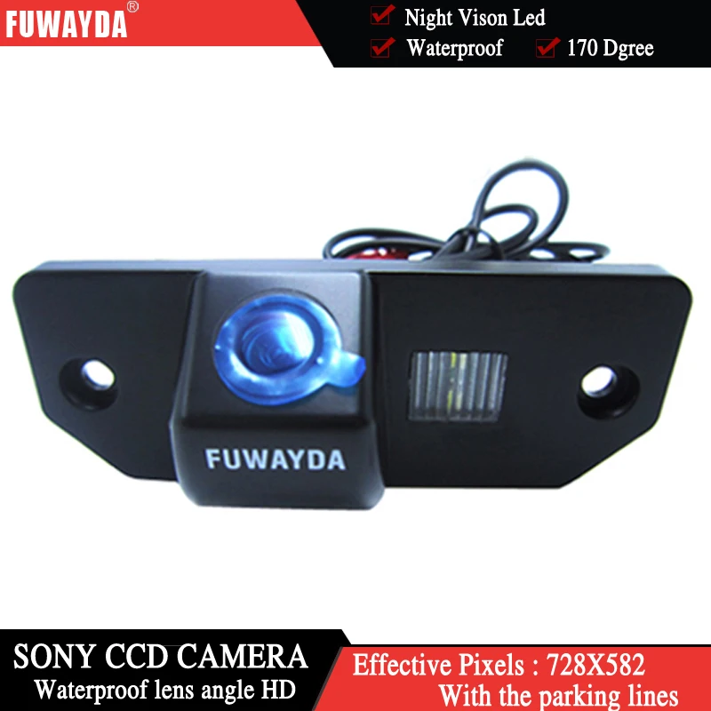 

FUWAYDA SONY CCD HD Car Rear View Reverse Backup Color Camera night vision for FORD FOCUS SEDAN (3 Carriages) Ford C-max MONDEO