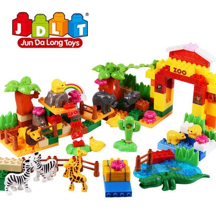 JDLT 152pcs ZOO building blocks 