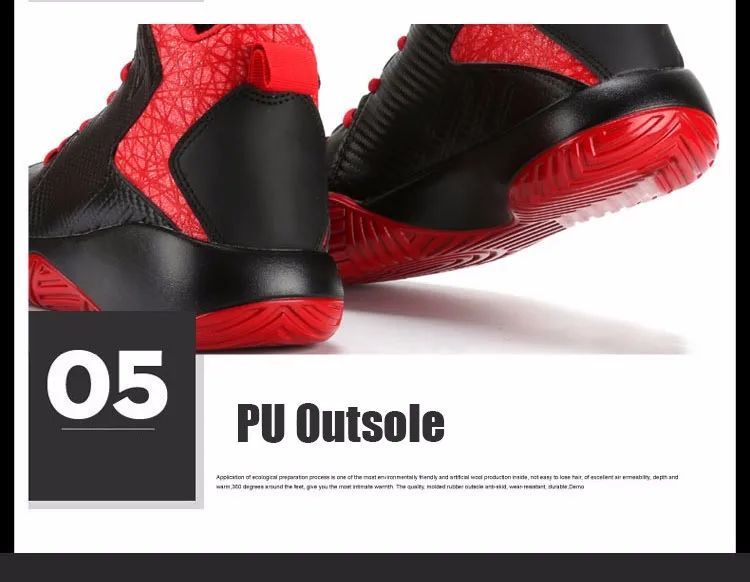 High Top Mens Shoes Casual Lace Up Breathable Trainers Spring Autumn Sport Black White Red Basket Shoes Outdoor Size 39-44 YD43 (17)