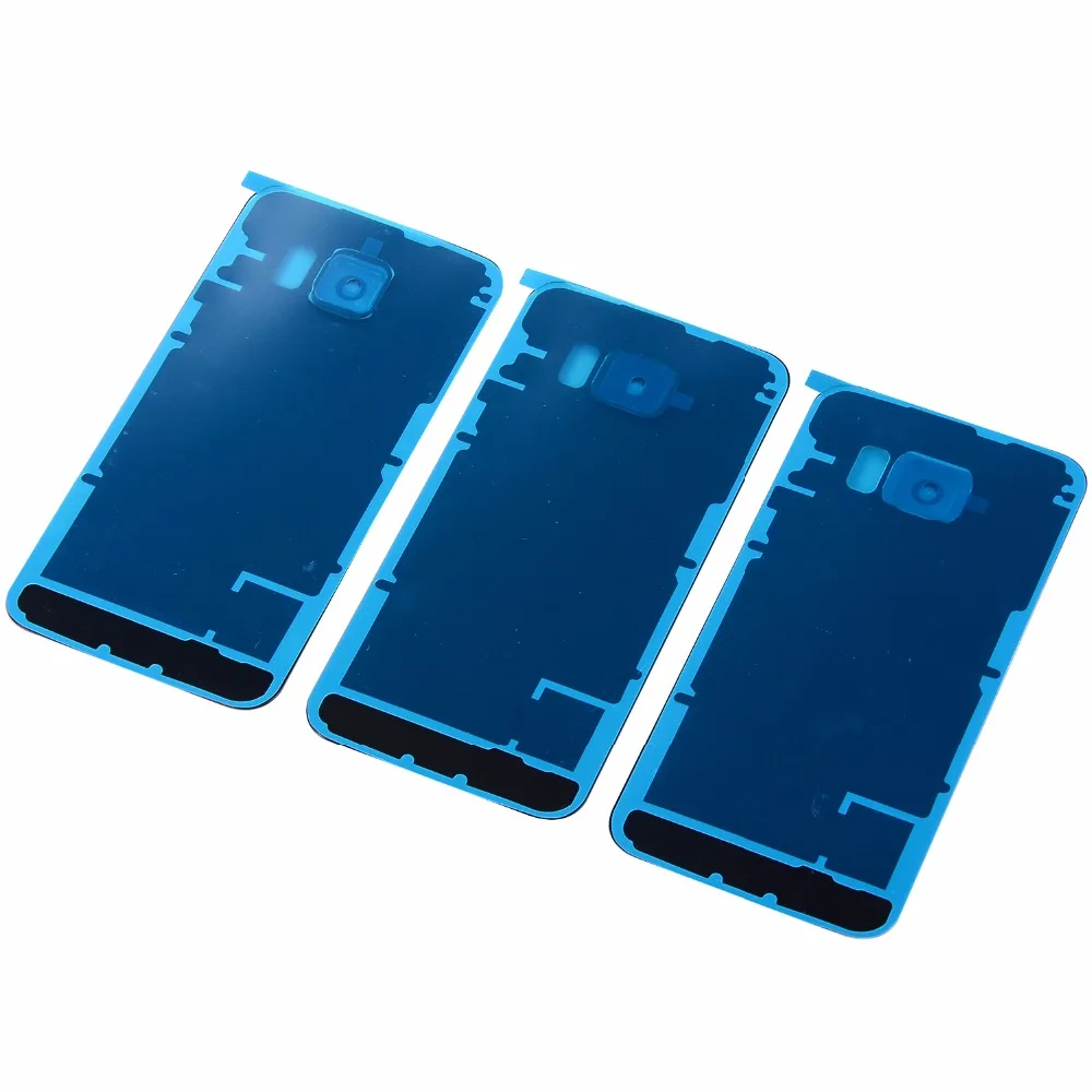 Для Samsung Galaxy S6 G920F edge plus G925F G928F стеклянная задняя крышка батарейного отсека +