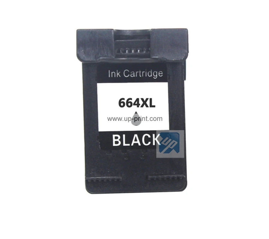 UP compatible For hp 664 XL 664xl Black Ink Cartridge for DeskJet 1115 2136 3636 3836 4536 4676