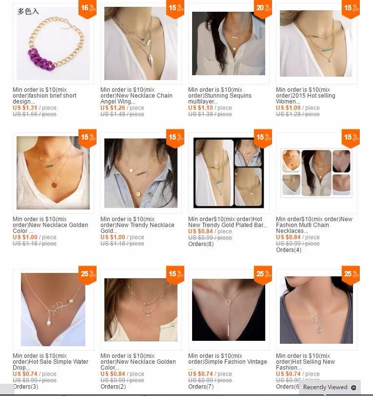 3 layer necklace