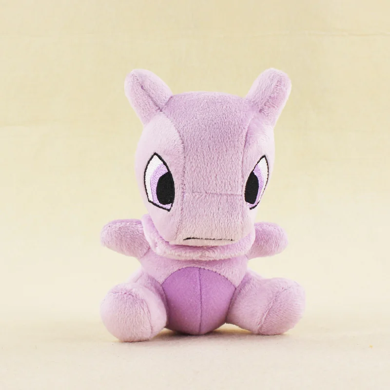 18 см аниме плюшевая кукла игрушки Magikarp Dragonite Lucario Gengar Torchic Lugia Ampharos Mewtwo плюшевый фигурки - Цвет: Mewtwo