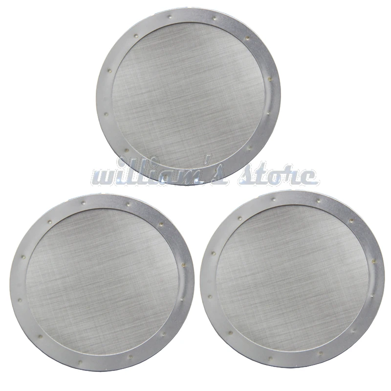 

3 PCS Ultra Fine Stainless Steel Reusable Mesh for Aeropress/Coffee Screen Filter Discfor Espresso Stainless Mesh