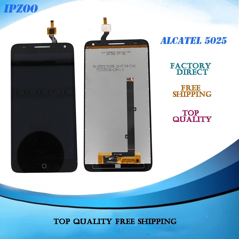 Для Alcatel 5025d ЖК-дисплей One Touch Pop 3 5 OT5025 5025D 5025 дисплей с сенсорным дигитайзером