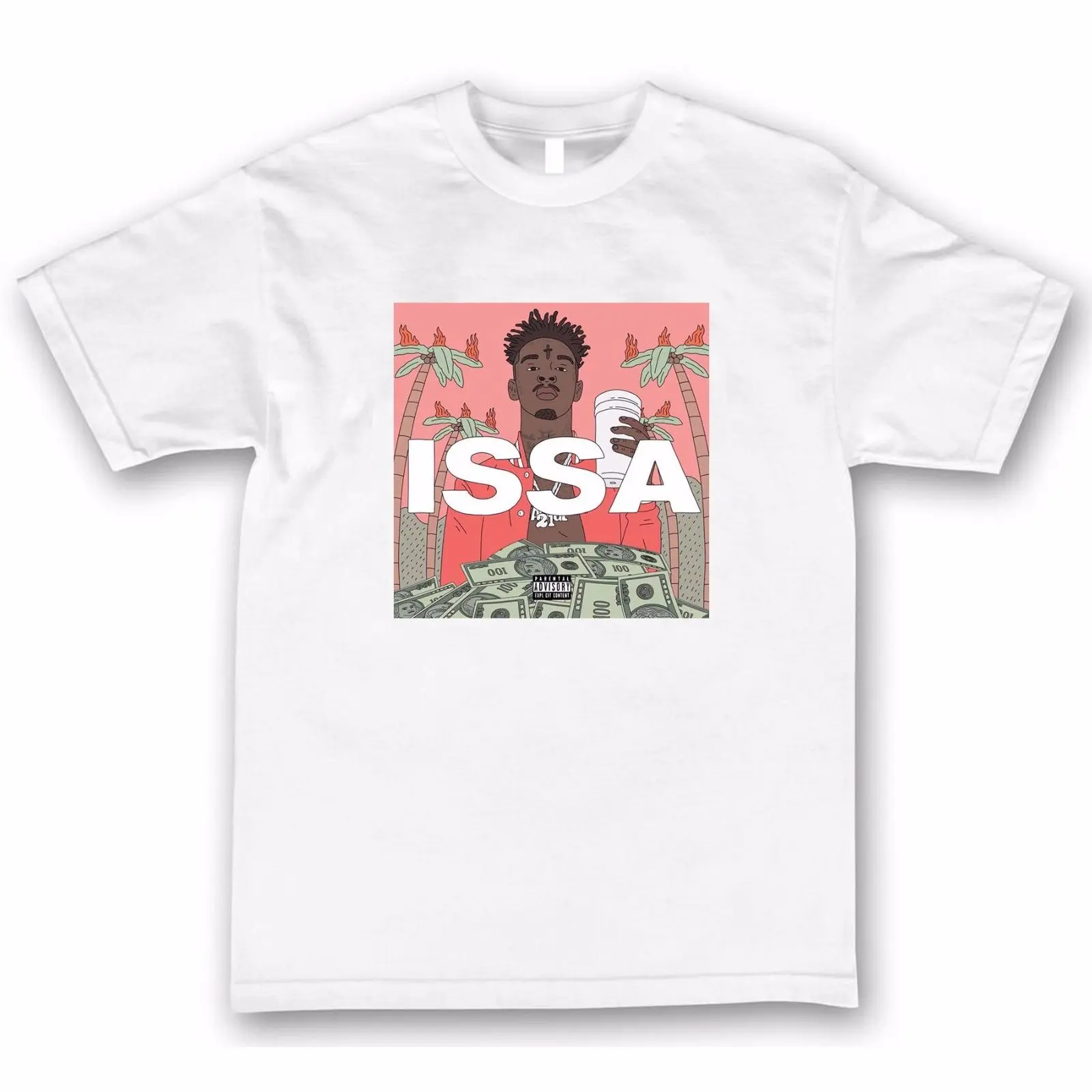 Футболка Gildan 21 Savage Issa Album