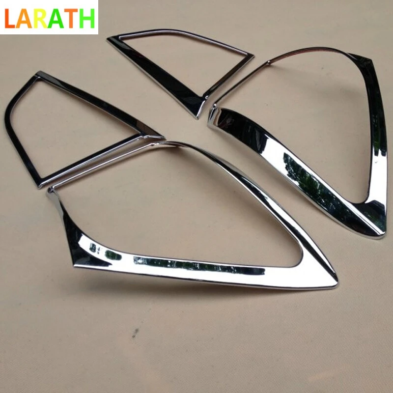 

For Suzuki Sx4 S-Cross Sx4 Crossover 2014 2015 2016 ABS chorme Rear Tail Light Lamp Cover Trim Light Hoods Trim 4pcs