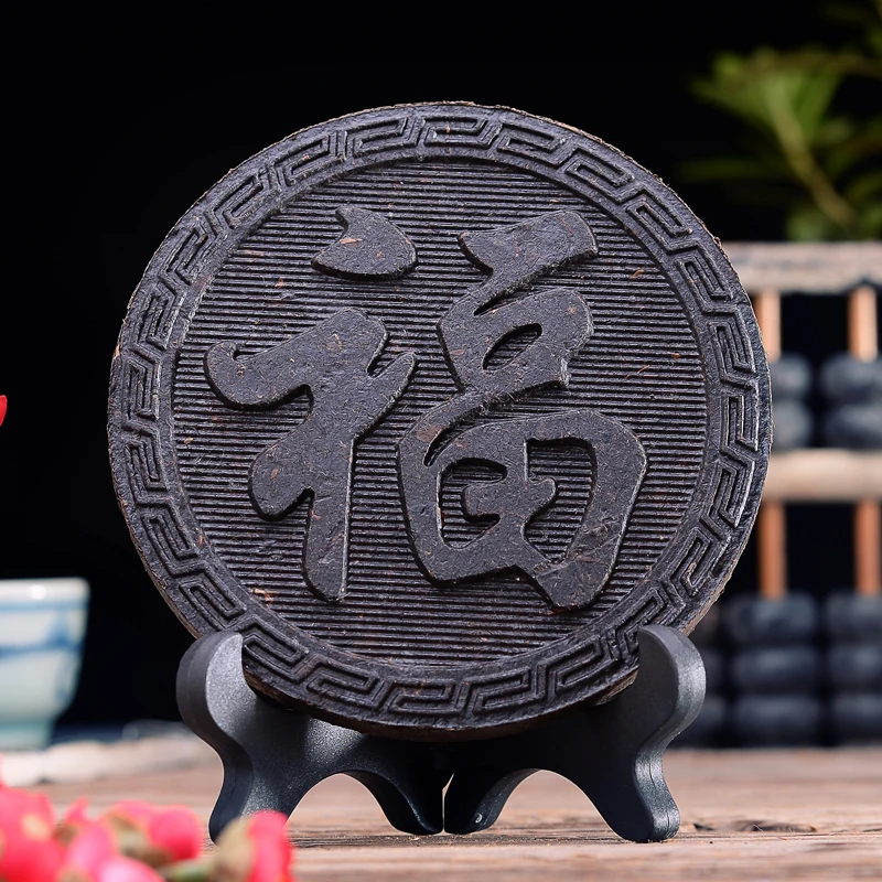 100g Dahongpao Tea Of Pressing Bright Red Robe Tea Cake Wuyi Rock Tea Compress Collection Gift Arts And Crafts Oolong Tea - Image 3