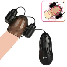 Male Glans Vibrator for Man Dildo Delay Lasting Extender Trainer Remote Control Penis Massager Adult Sex Toys Male Masturbator