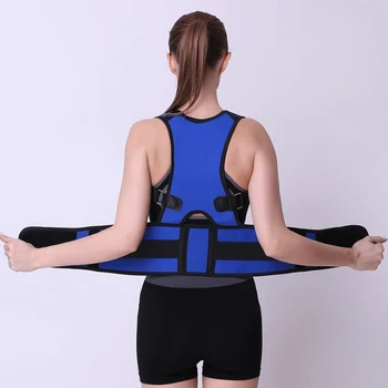 

Waist Shoulder Elastic Adjustable Double Pull Belt for Men Orthopedic Posture Corrector Brace Lower Back Lumbar Support Belt