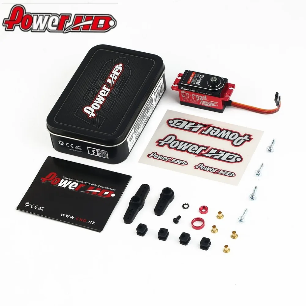 

POWER HD L12HV Alloy Gear Digital Coreless HV High Voltage Servo with 12kg High Torque for RC Remote Control Drift Car