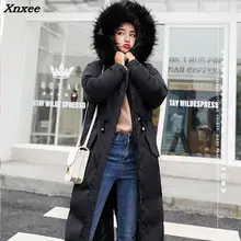 New Hot Women Winter Coat Fashion Female Big Fur Collar Duck Parkas Jacket Thick Warm Elegant Coat Slim Wadded Jacket цена New Hot Women Winter Coat Fashion Female Big Fur Collar Duck Parkas Jacket Thick Warm Elegant Coat Slim Wadded Jacket цены онлайн