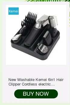 Триммеры для стрижки волос Машинка для стрижки волос триммер для бороды электрическая машинка для стрижки волос тример перезаряжаемый kemei водостойкий крой 5