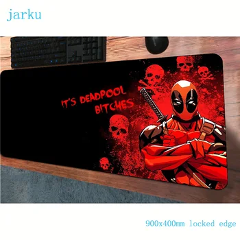 

Deadpool mouse pads 900x400x2mm Boy Gift pad to mouse notbook computer mousepad wrist rest gaming padmouse gamer to mouse mat