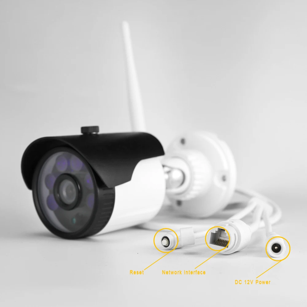 HJT H.264 IP камера Аудио sony 1080P CCTV P2P 6IR ночного видения безопасности наблюдения