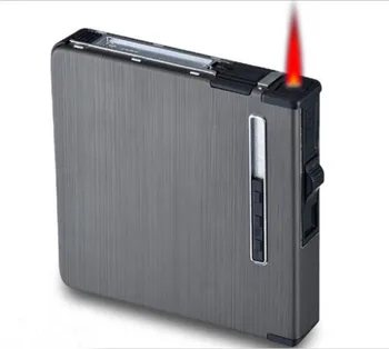 

Lighter cigarette case for 20 cigarettes pack