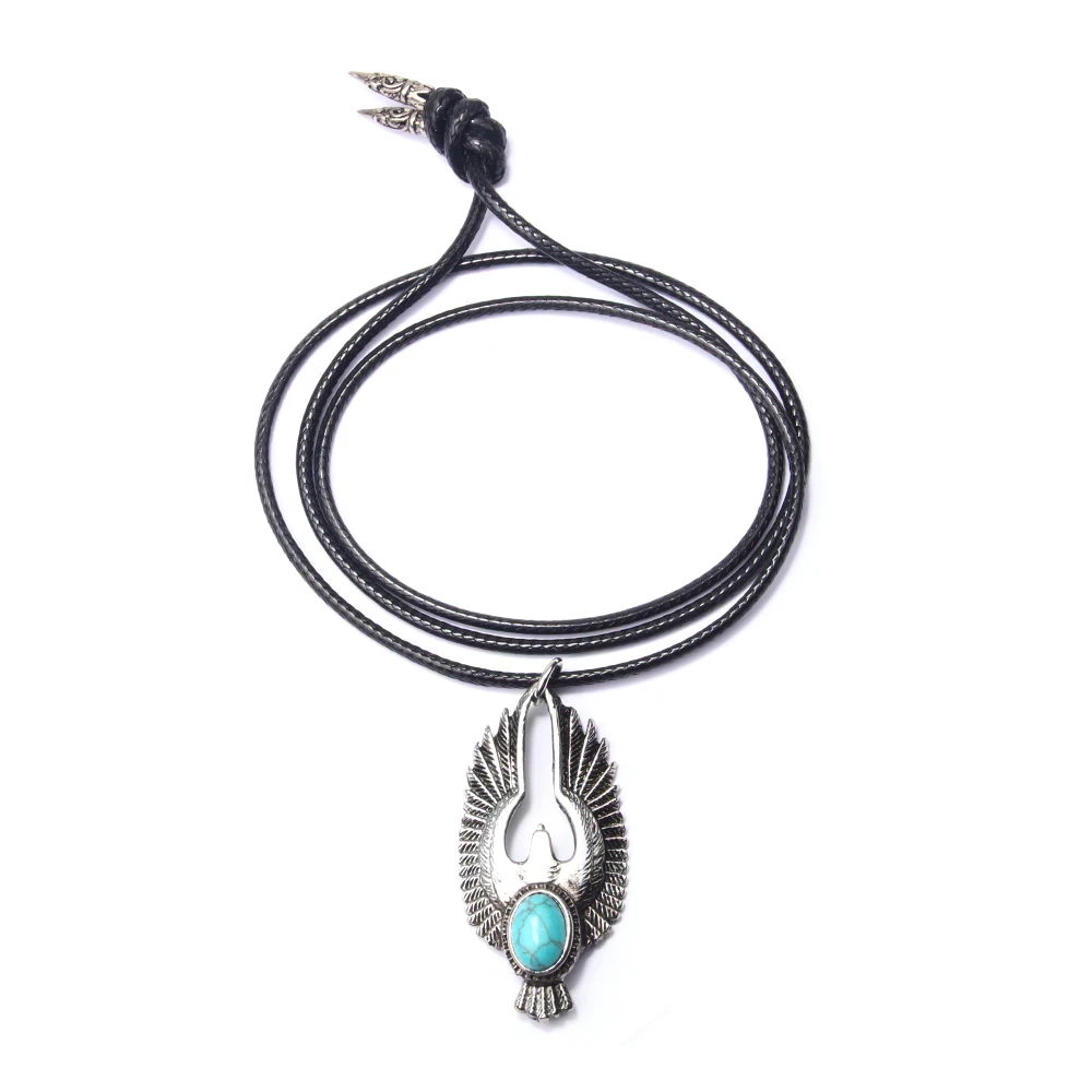Женская и мужская длинная цепочка lancuszki ketting кулон с крыльями Ястреба|Ожерелья