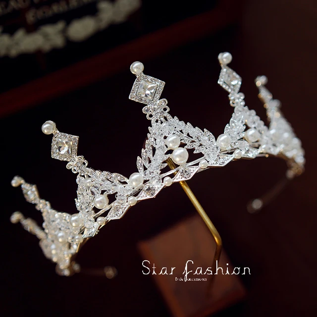 Perak Pernikahan Bridal Prom Kristal Berlian Imitasi Anting Anting Kalung Gelang Mahkota Tiara Perhiasan Set Untuk Pengantin Pernikahan Perhiasan Set Aliexpress