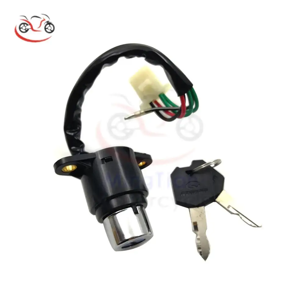 

Motorcycle Ignition Switch Control Lock Key with Wire for Honda CMX250 Rebel 250 1985-2015 CA125 1995-1999
