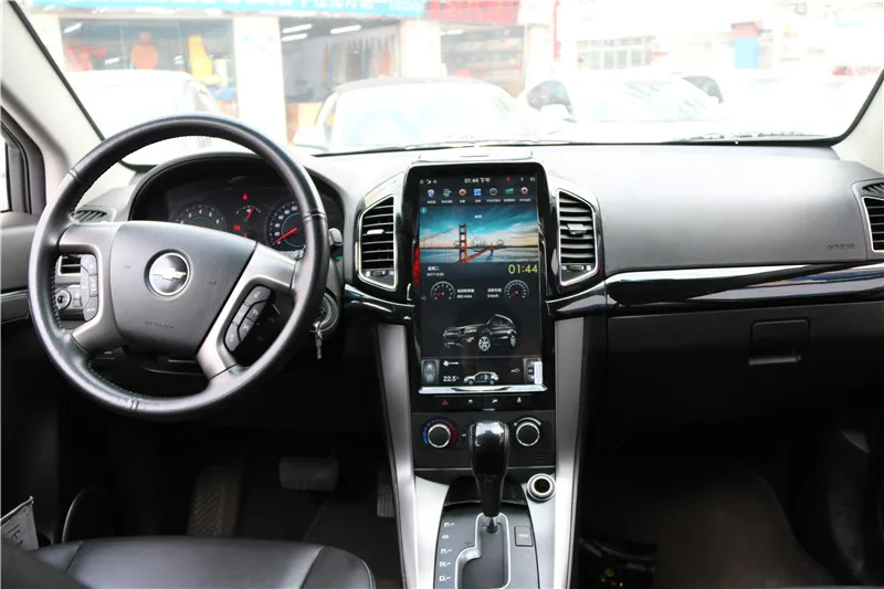 Perfect 1 Din Tesla Vertical Style 12.1 Inch Android 8.1 Car GPS NAVIGATION MEDIA SCREEN FOR CHEVROLET CAPTIVA 0