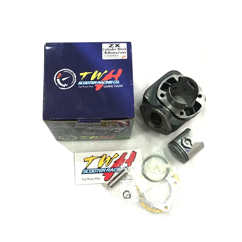 

TWH Modification Big Bore Cylinder Kit Cylinder Head Cap for Scooter Honda DIO 50 DIO50 ZX 50 AF34 AF35 44mm 48MM