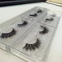 1 пара 3D полоска норковых ресниц ручной работы индивидуальные натуральные накладные ресницы для красоты макияж ресницы