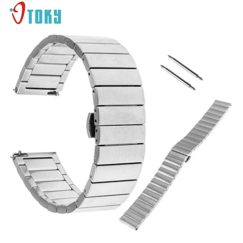 

New Arrive Stainless Steel Watch Bands Bracelet Strap for Moto 360 2nd Men Women 46mm Smart Watch With Connector &Tool