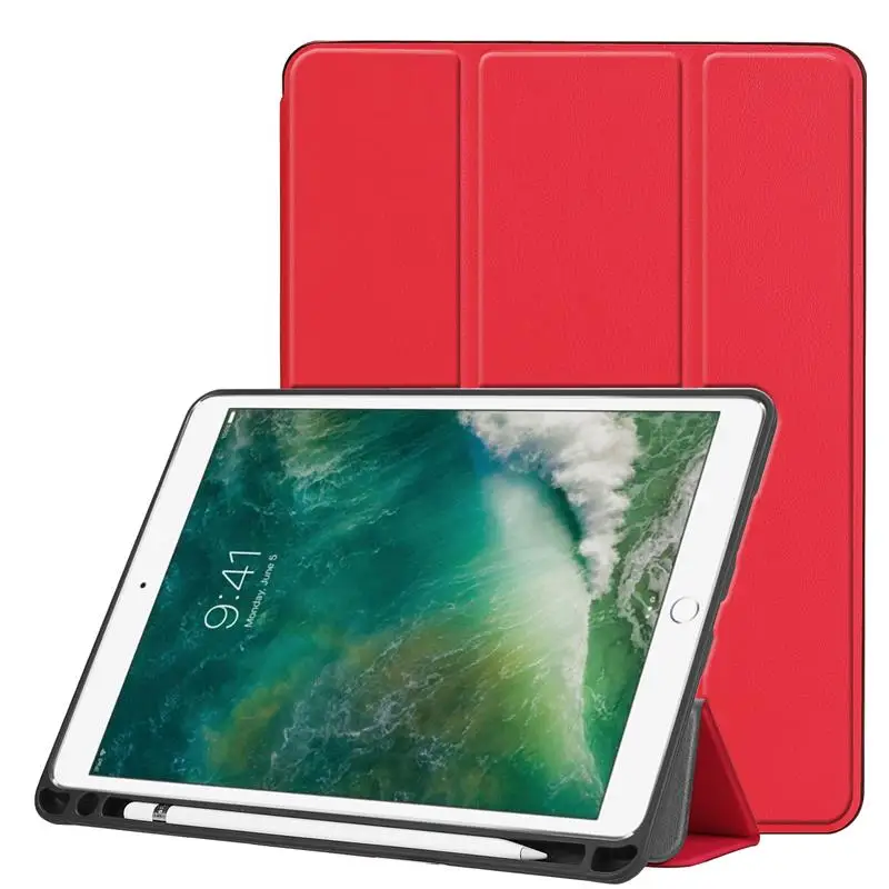 Чехол для iPad Air 3rd Gen 10,5 A2152 A2123 A2153 A2154 смарт-дизайн чехол складной Стенд авто сна/Пробуждение задняя крышка+ пленка+ ручка