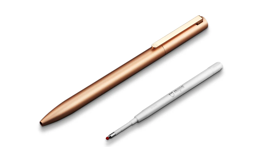 Xiaomi Mijia Metal Sign Pens PREMEC Smooth Switzerland Refill Alloy Handles MiKuni Japan Black Ink 0.5 Signature Signing Pens (5)