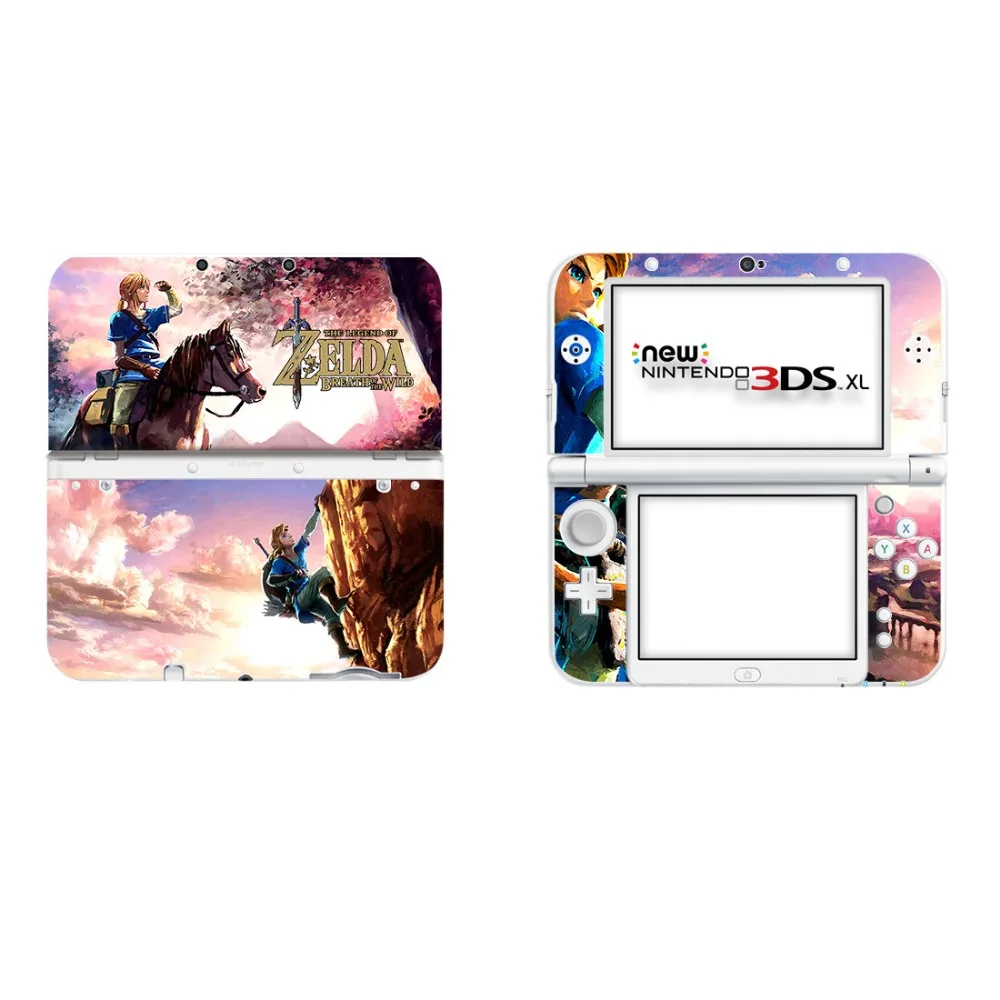 Легенда о Зельде виниловая наклейка кожи Стикеры для нового 3DS XL LL шкуры Стикеры s для нового 3dsll Винил Защитная Наклейка