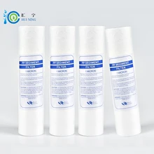4pcs Water Purifier 10 Inch 1 Micron Sediment Water Filter Cartridge PP Cotton Filter Water Filter System Water Polypropylene