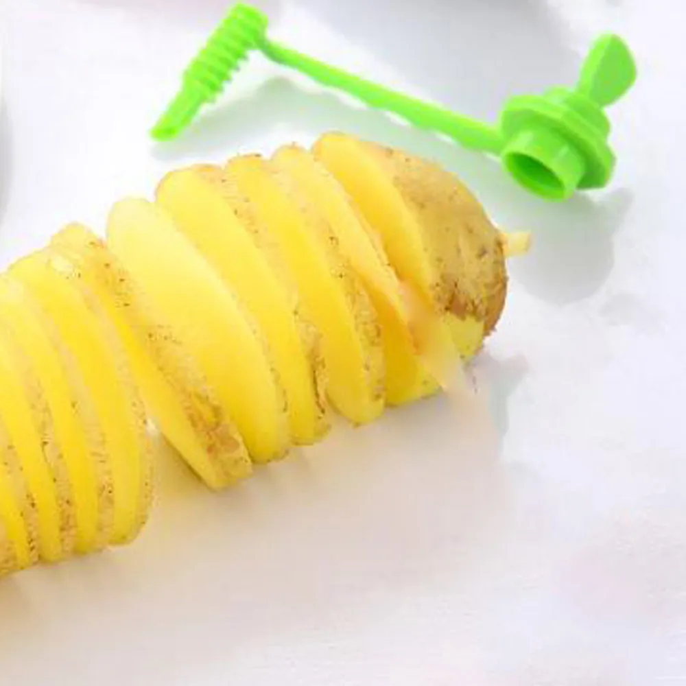 Материал для овощей и фруктов спиральная катушка Slicer дома Кухня машинка для нарезки устройство для нарезки помидоров Кухня аксессуары Кухонные принадлежности