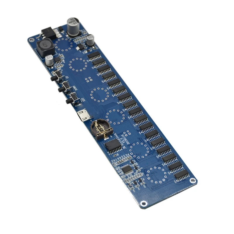 AABB-Diy In14 In4 Nixie трубки часы цифровые светодиодные часы Подарочная монтажная плата комплект, без трубок