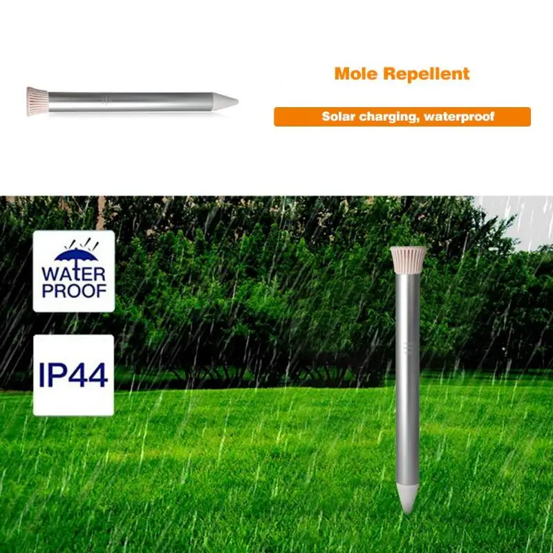 New Hot Multifunction Pest Control Products Outdoor Lawn Mole Repellent Ultrasonic Electronic Rat Pest Control Repeller