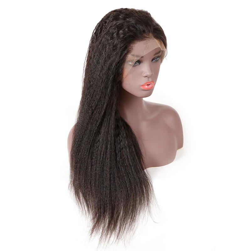 Ali Fumi Queen Full Lace Human Hair Wigs For Women Kinky Straight Lace Wig Brazilian Remy Pre Plucked Hairline With Baby Hair