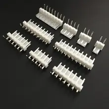 50 шт./лот VH3.96 разъем изогнутая игла 3,96 мм 2P 3P 4 5 6P 7P 8 9P 10P