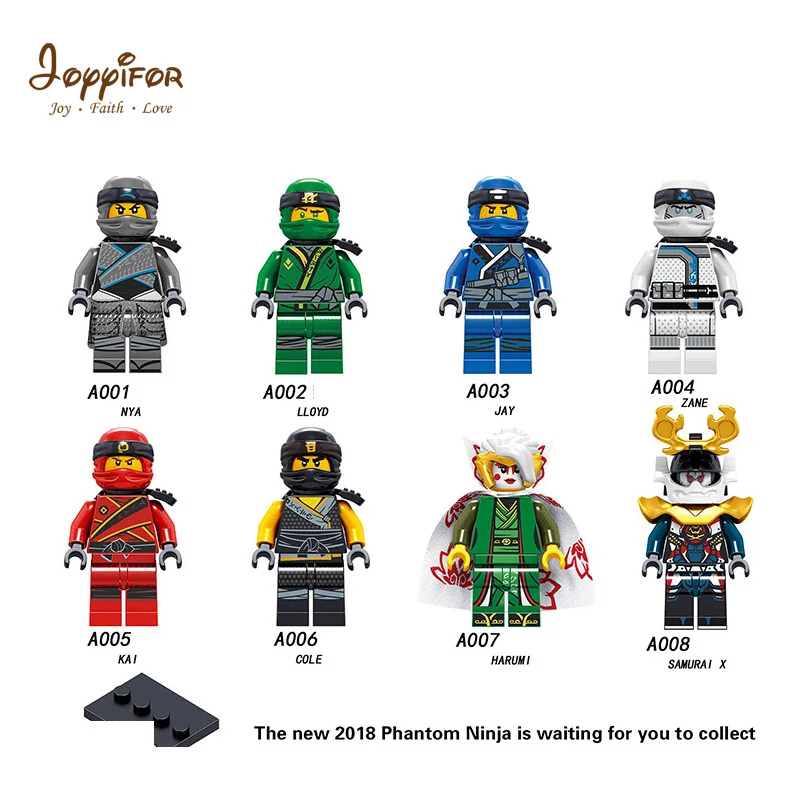 

Superhero DIY Blocks Ninja NYA LLOYD JAY ZANE KAI COLE HARUMI SAMURAI Model Building Blocks Compatible With Legoinglys shopping