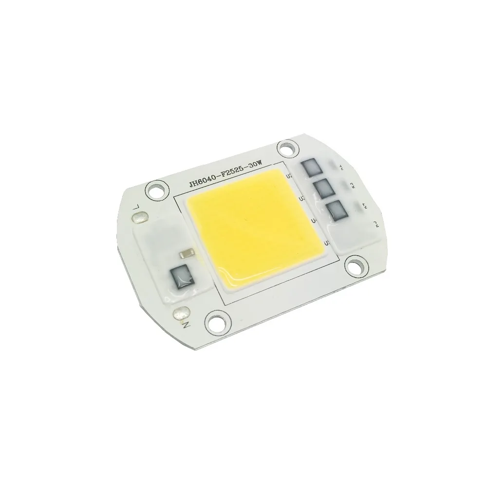 DIY AC220V 20W 30W 50W 3000 K/6000 K/полный спектр COB led завод