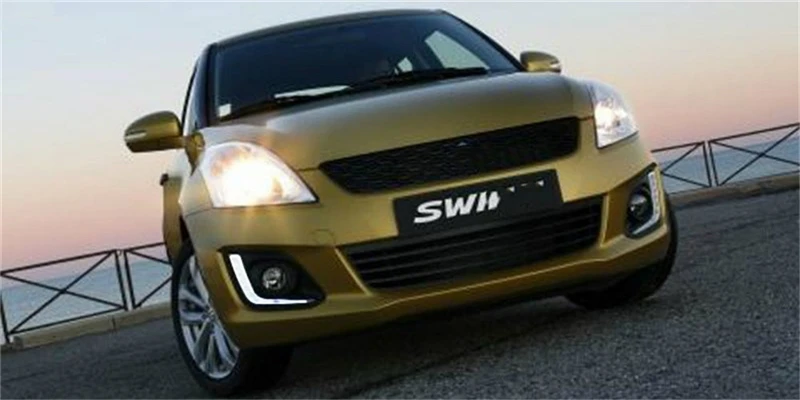 1 комплект, аксессуары для автомобиля, для Suzuki Swift-, DRL, для вождения, дневной ходовой светильник, DRL, автомобильная противотуманная фара, реле, Дневной светильник