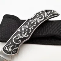 עץ ידית איכות גבוהה כלי קיפול סכין 7Cr17Mov Blade עץ ידית חיצונית קמפינג הישרדות Pocket סכינים טקטיות ציד EDC (4)