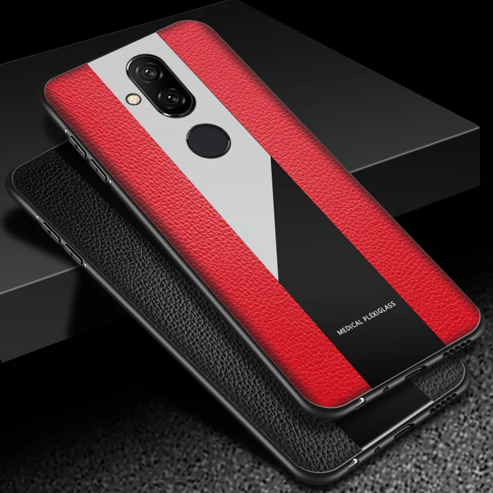 Case for Huawei Mate 20 Lite X P30 P20 Pro P10 Plus Nova 2s 3 2i 3i 4 Cover Silicone Leather Phone Case for Honor 10 9 8X v10 9i (10)