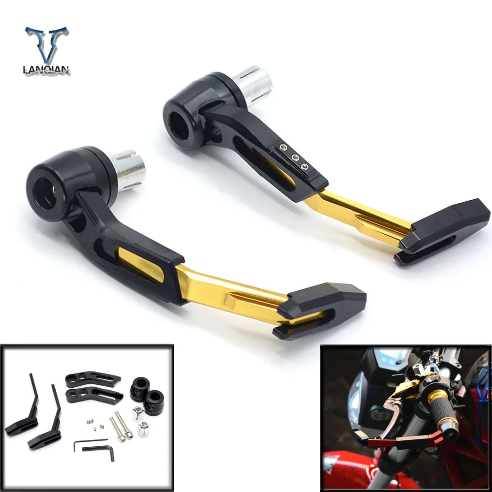 

7/8" 22mm CNC Motorcycle Proguard System Brake Clutch Levers Protect Guard For Ducati 800ss 800 Supersport 900ss 900 sport