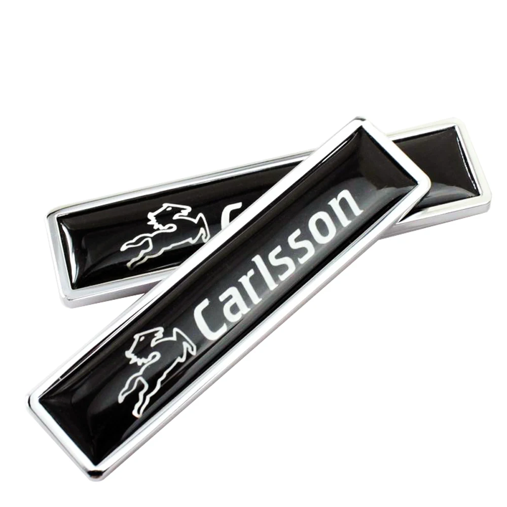 

Car Sticker Decals Exterior Decoration Emblem Badge For Carlsson For Mercedes Benz ML GLA SLK C180 A200 W203 W210 W205 W124 W204