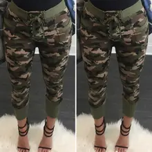 Itfabs Горячая Камуфляж Для женщин SPORTWEAR Jogger длинные Низ карандаш Брюки для девочек Бег Пеший Туризм упражнения облегающие брюки