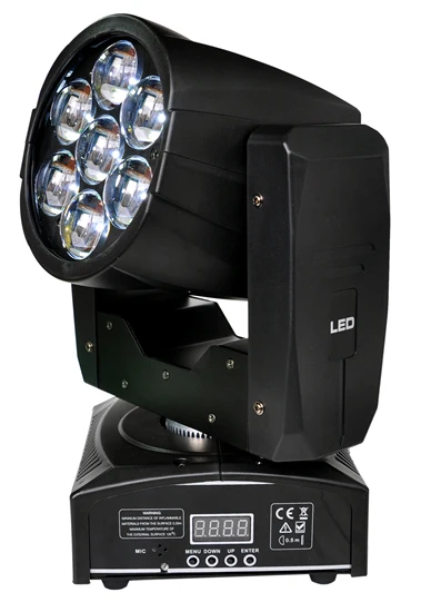 Музыкальная стойка для полетов 6 черный x lot TP PL6W5 7x12W RGBW Цвет 4IN1 LED Zoom Moving Head шайба