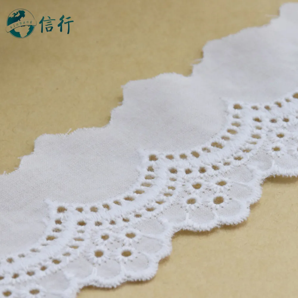 Lace Fabric 4cm Width 100% Cotton