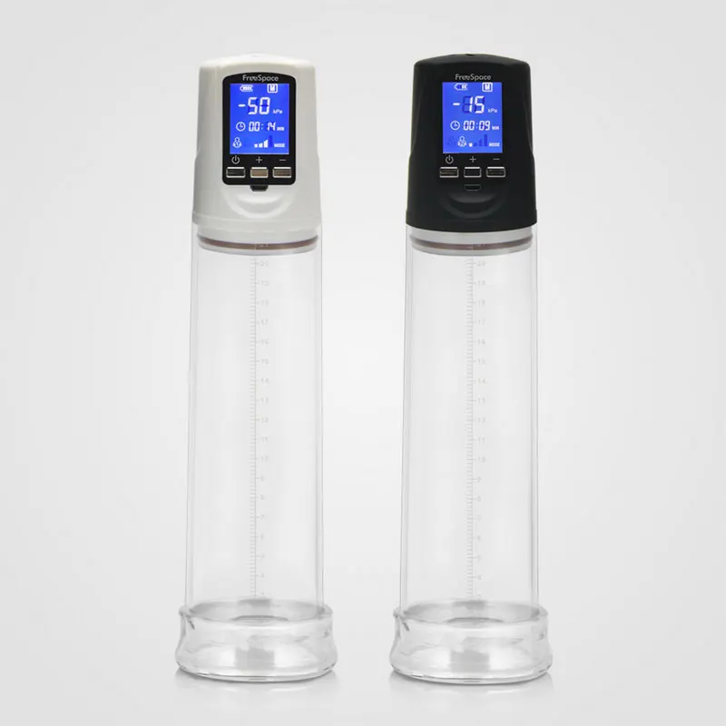 

Big screen with Digital Display Electric Beginner Men Dick Vacuum Erection Assisting Device Male Cock Pump Enlarger Enlargement