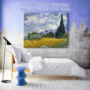 

paint by number art painting by numbers flower Famous paintings Handmade Filling and colouring Personalized Customization