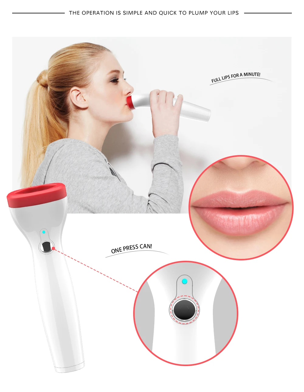 Силиконовые устройства для пухлости для губ автоматический плампер для увеличения губ быстрое естественное сексуальное увеличивающее устройство для губ полезное